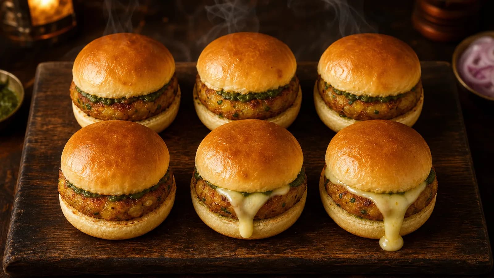 Mini burgers in Noida, small veg burgers launching at Burger Minister Sector 58